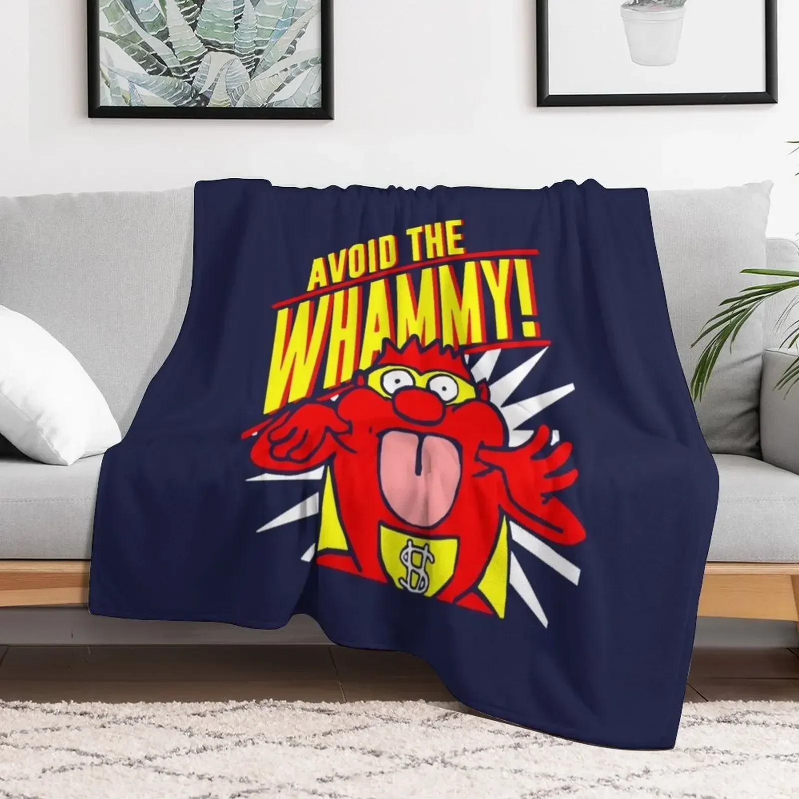 Press Your Luck Avoid the Whammy Vintage Throw Blanket Extra Large Throw Luxury Throw For Baby Softest Blankets