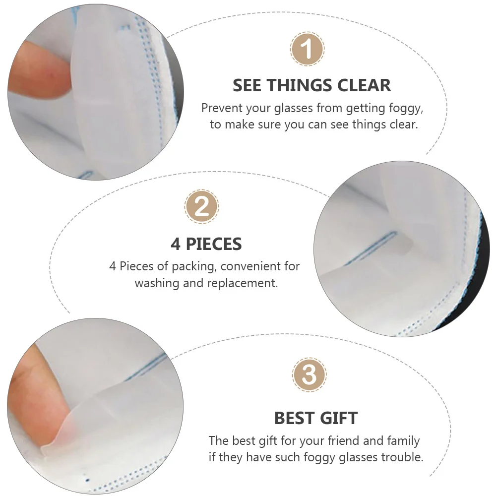 4Pcs Mask Inner Sid… - image