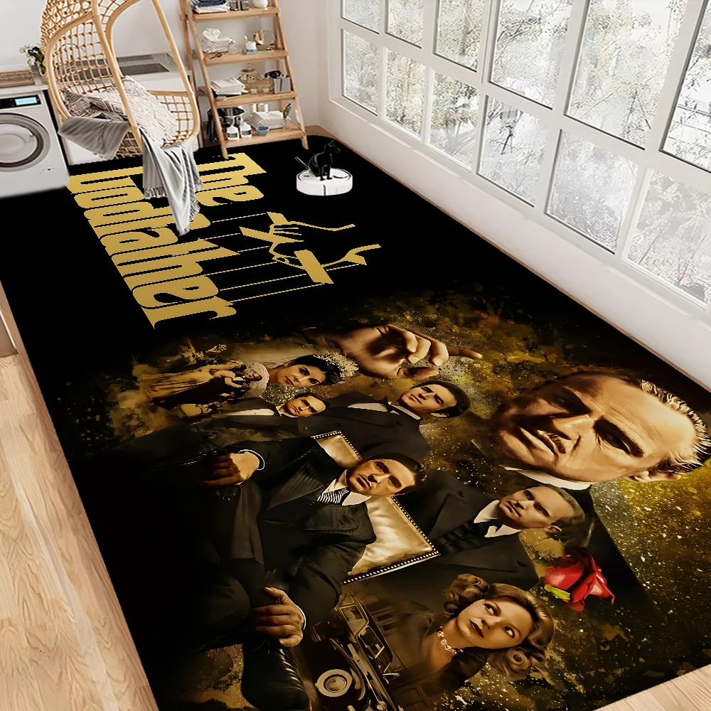 The Godfather Entrance Door Mat Rectangle Anti-slip Home Soft Badmat Front Door Indoor Outdoor Mat Toilet Rug