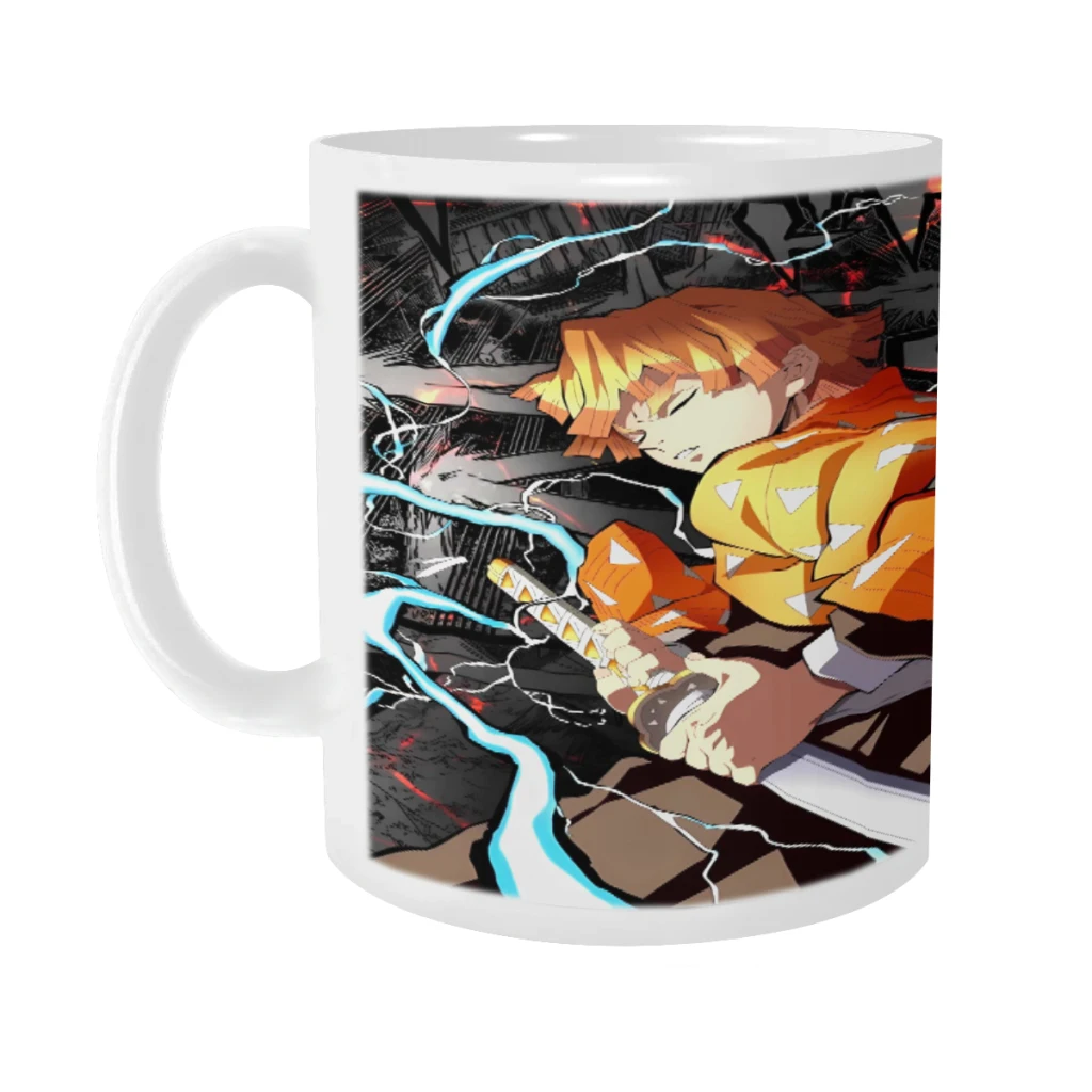 Demon Slayer Kimetsu No Yaiba Ceramics Coffee Mug Cute Gamer Birthday Gift Back To School Mug