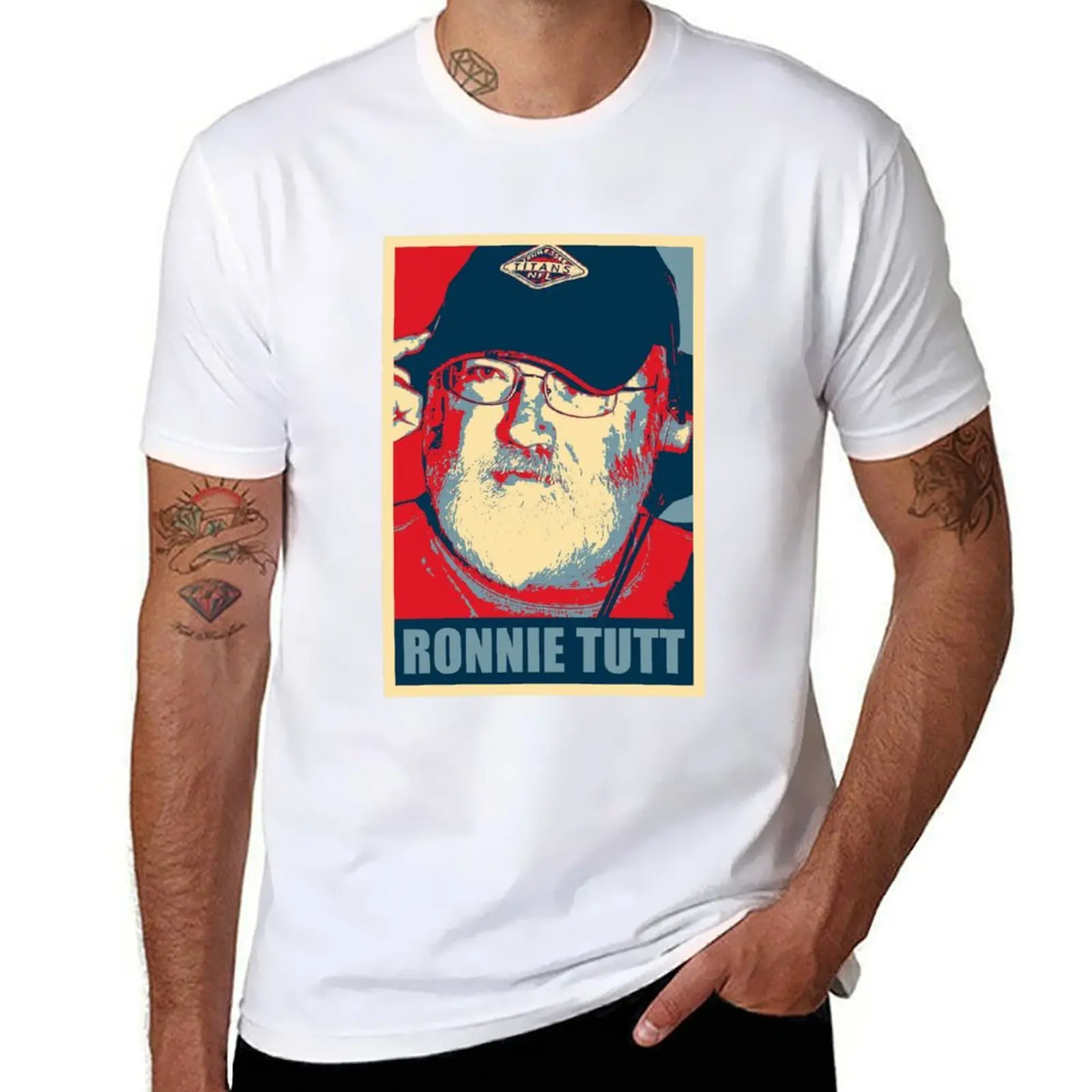 

Ronnie Tutt Hope T-Shirt man t shirt cotton cotton t shirt pack T-Shirt