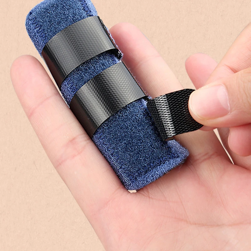 1pc Trigger Finger Splint, Brace Support With 3 Adjustable Fixing Belt, Finger Straightener For Middle/Ring/Index/Pinky/Thumb,