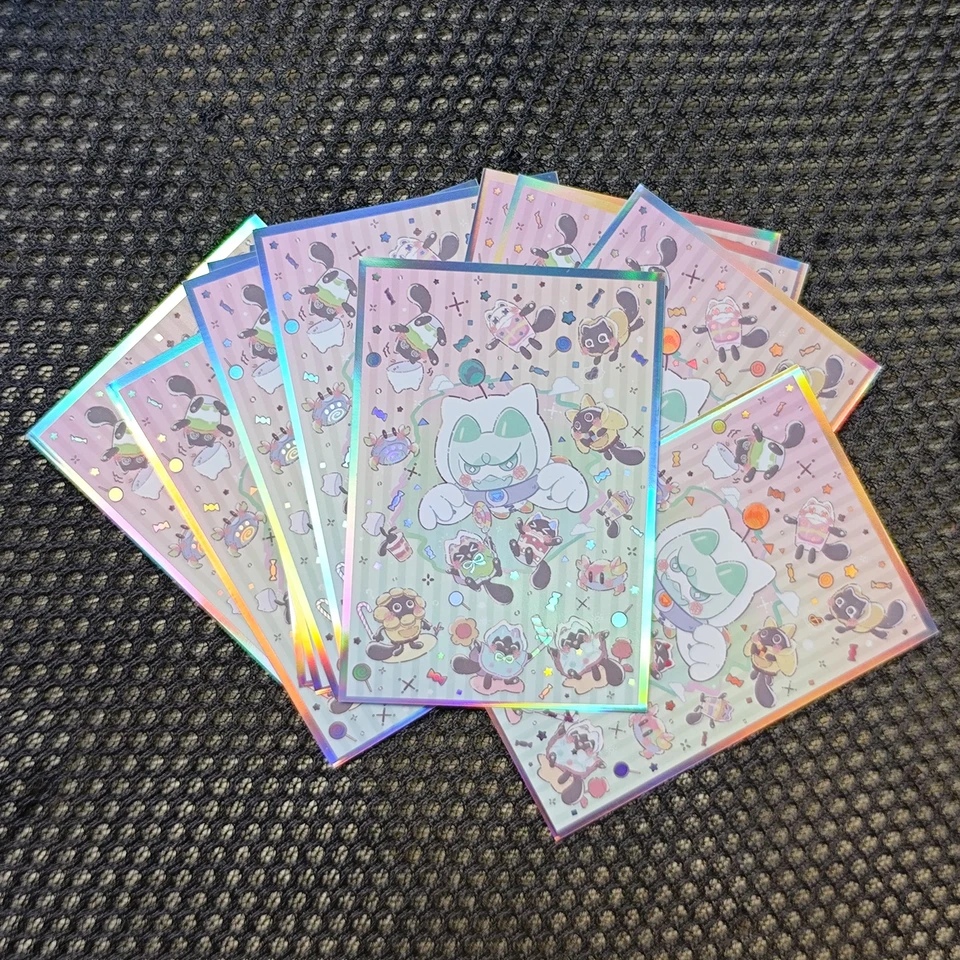 yoshi card sleeves VEHASAYO Custom Holographic Sleeves, Laser Flashing Shiny Design, Make Your Own Trading Collectible Card Protector, Compatible with Yugioh & Magic The Gathering MTG, TCG, OCG : Toys & Games Tailored in a regular fit Yoshi & Mario Super Mario