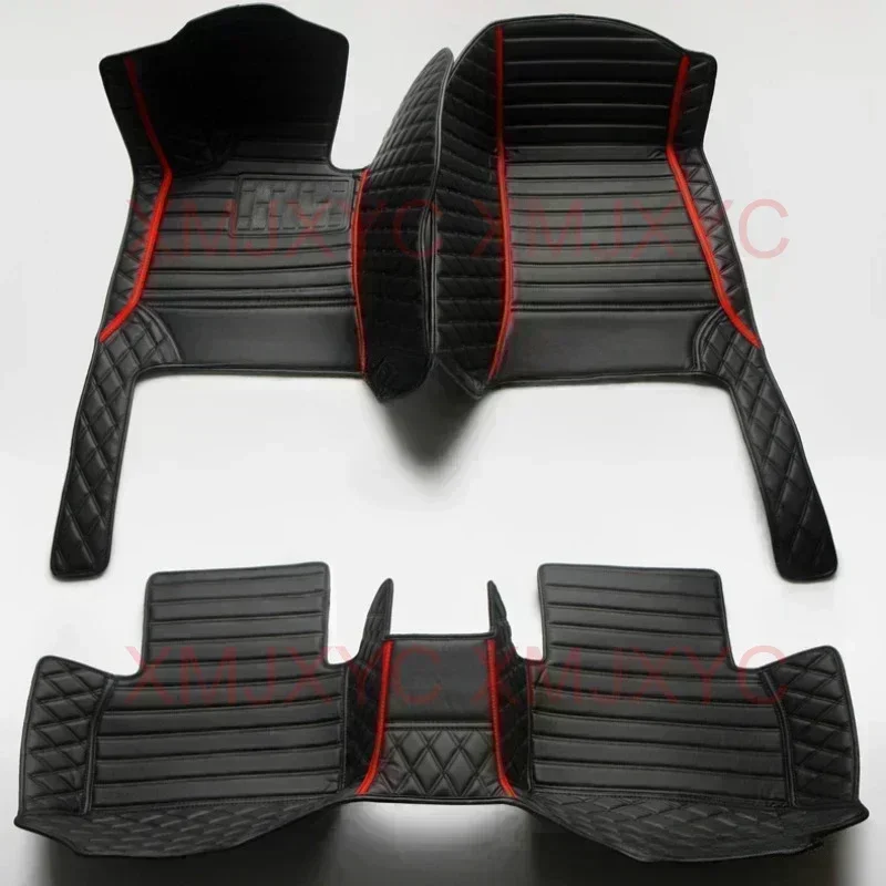 Personalizado 5d tapetes do assoalho do carro, acessórios interiores, tapetes para bmw série 8, g14, g15, g16, z4, e85, e86, g29, 2018-2023