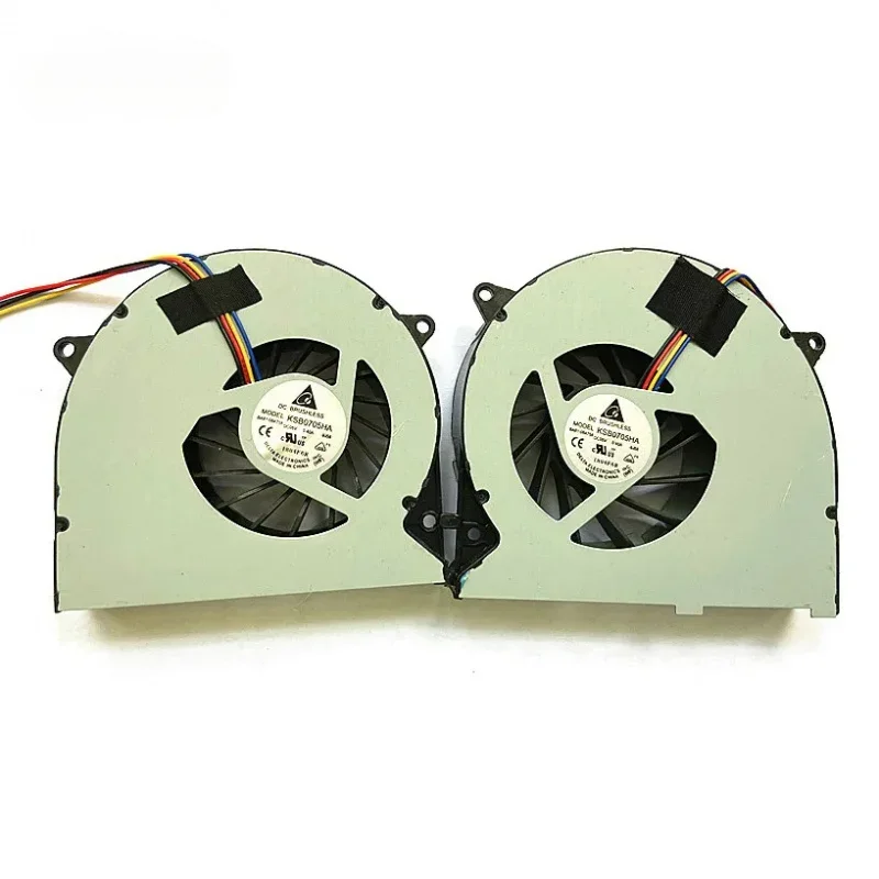 New CPU&GPU Cooling Fan Set For Asus ROG G75 G75V G75VX G75VW 13N0-MBA060113GN2V1AM