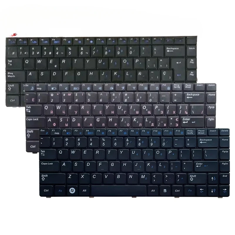 HC US/BR/RU/SP teclado del ordenador portátil para Samsung R418 R420 R423 R425 R428 R429 R430 R439 R440 R463 R464 R465 R467 R468 R469 R470 R478