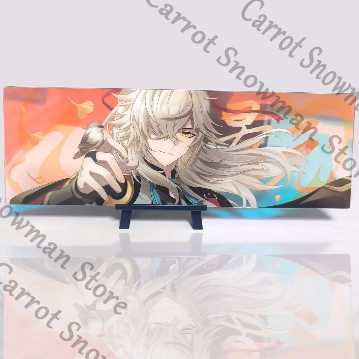 Honkai: Star Rail Imbibitor Lunae Jing Yuan Blade аниме акриловая лазерная карта для билетов закладка канцелярские принадлежности косплей мультфильм