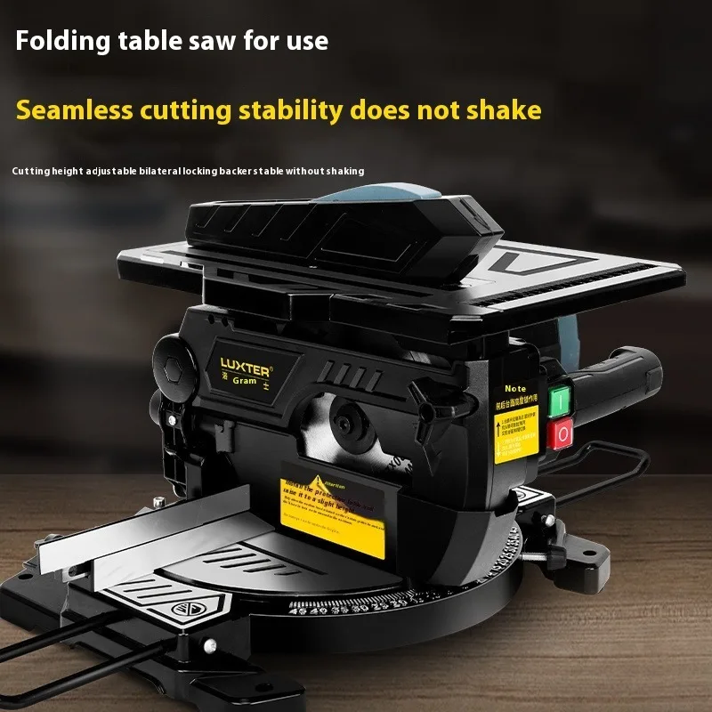 

Multifunctional Dual-Purpose Industrial Aluminum Electric Cutting Machine Rocker Miter Table Saw for DIY Woodworking And Tile