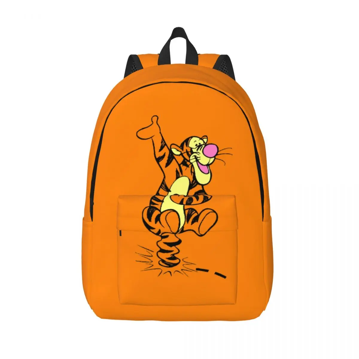 Custom My Friends Tigger Pooh  Cartoon Laptop Backpack Men Women Casual Bookbag for College School Student Bags