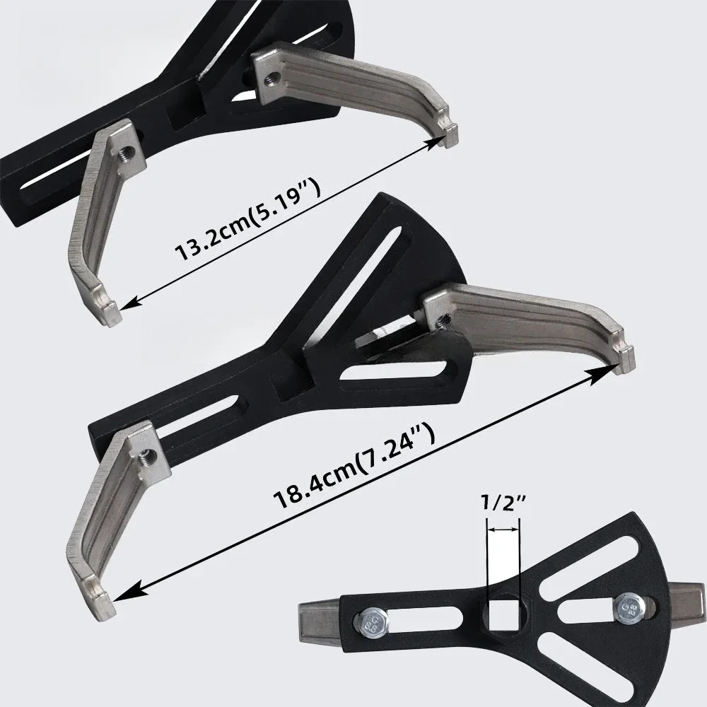 Heavy Duty Adjustable Lock Ring Wrench Tank Cap Spanner Fuel Pump Removal Tool Installer Repair Kit System Guide