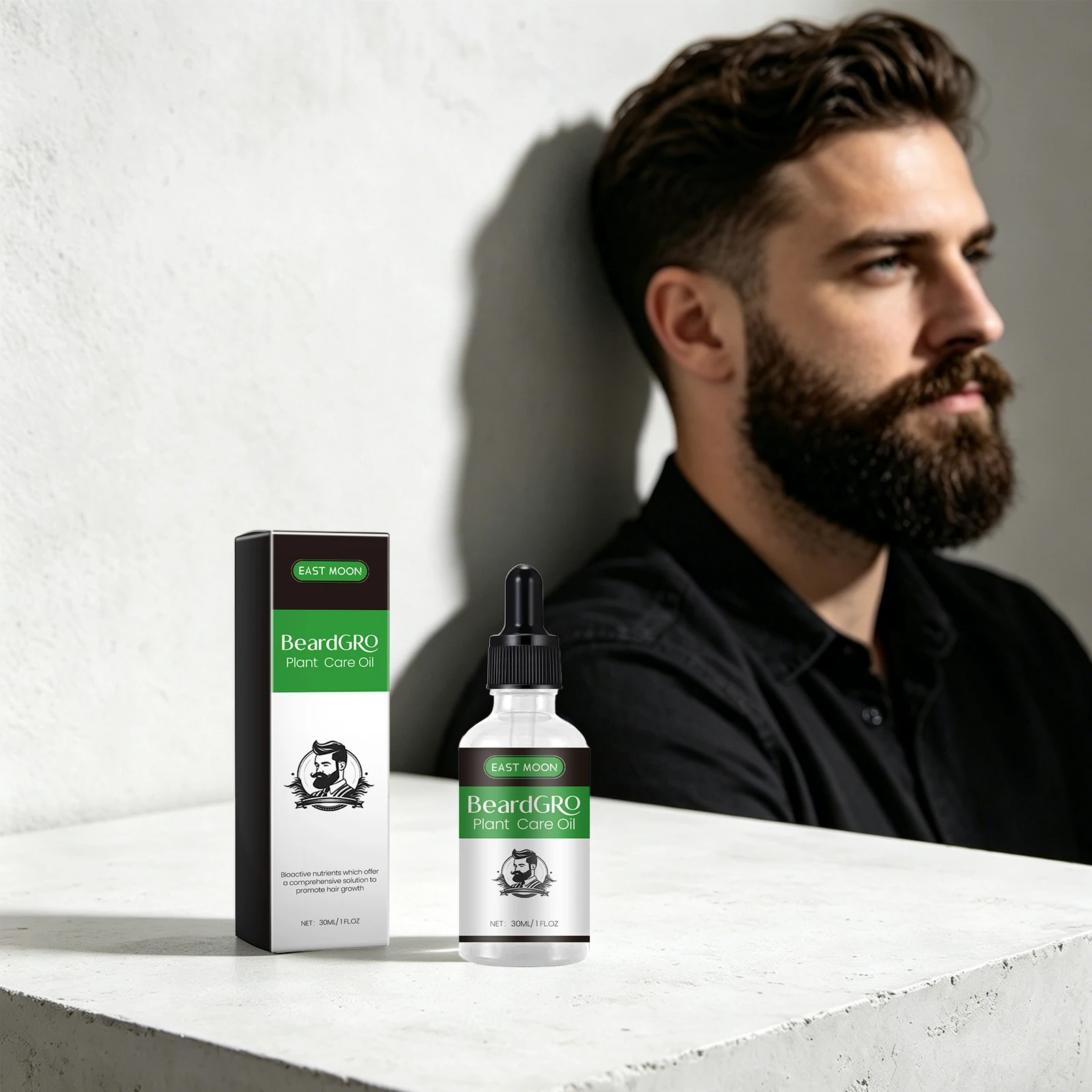 Beard Essential Oil Growth Nou - огляд і ціна Men'S Grooming And Skin Care