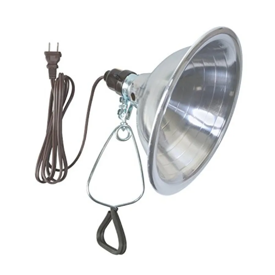 

Clamp Lamp Light with Aluminum Reflector; 150W; UL Listed; 6- Foot Cord