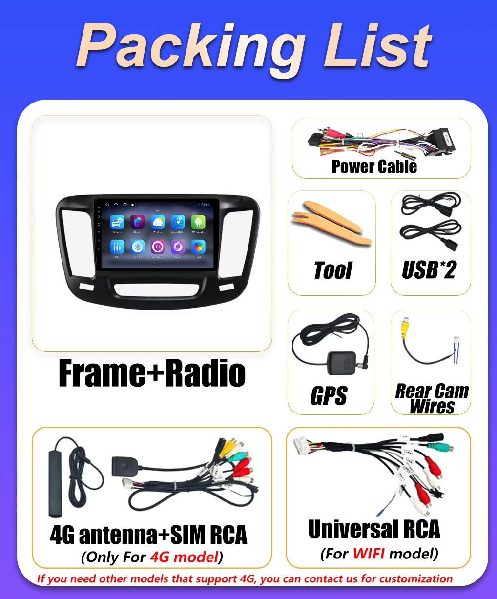 Autoradio Car Radio Carplay For Chrysler 200 200C 2015 - 2019 GPS Navigation Plug And Play Touch Screen DSP Multimedia Player 2k