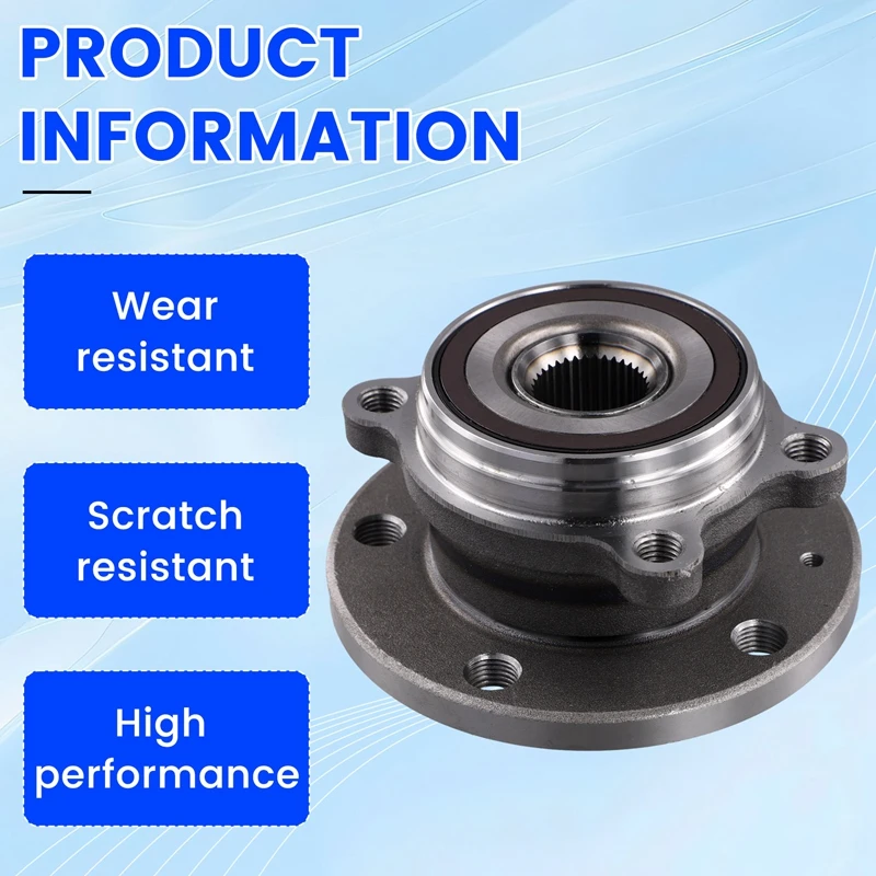 5K0498621 1T0498621 3C0498621 2K0498621A Car Front Wheel Hub Bearing Assembly For Volkswagen