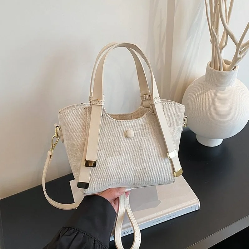 高級クラシックレディースレザーハンドバッグ人気エレガントトレンドヴィンテージカジュアルクロスボディメッセンジャートートバッグ