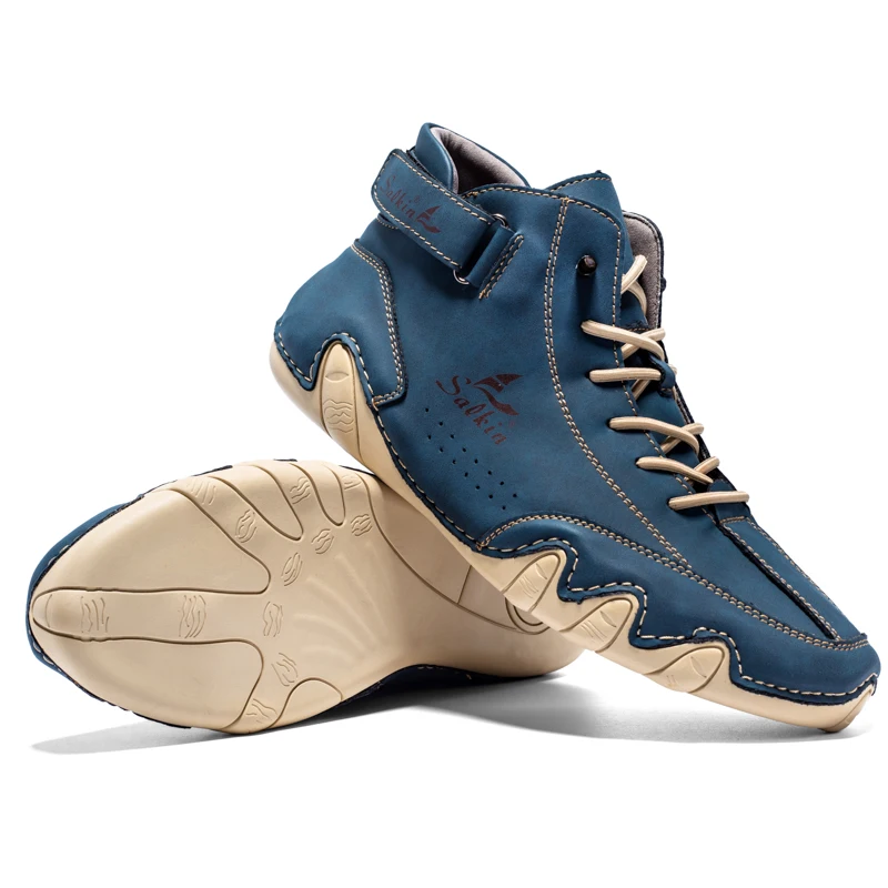 Men Hiking Shoes Men's Sneakers Shoes Labor Protection Shoes New Sports Casual Workwear Shoes Fashion Versatile Light Soft Sole