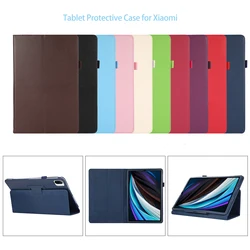 Pu Leder magnetische Smart Flip Stand Tablet Cover Hülle mit Auto Sleep Wake Cover für Xiaomi Pad 4 5 6 12,4 Redmi Pad Se 11