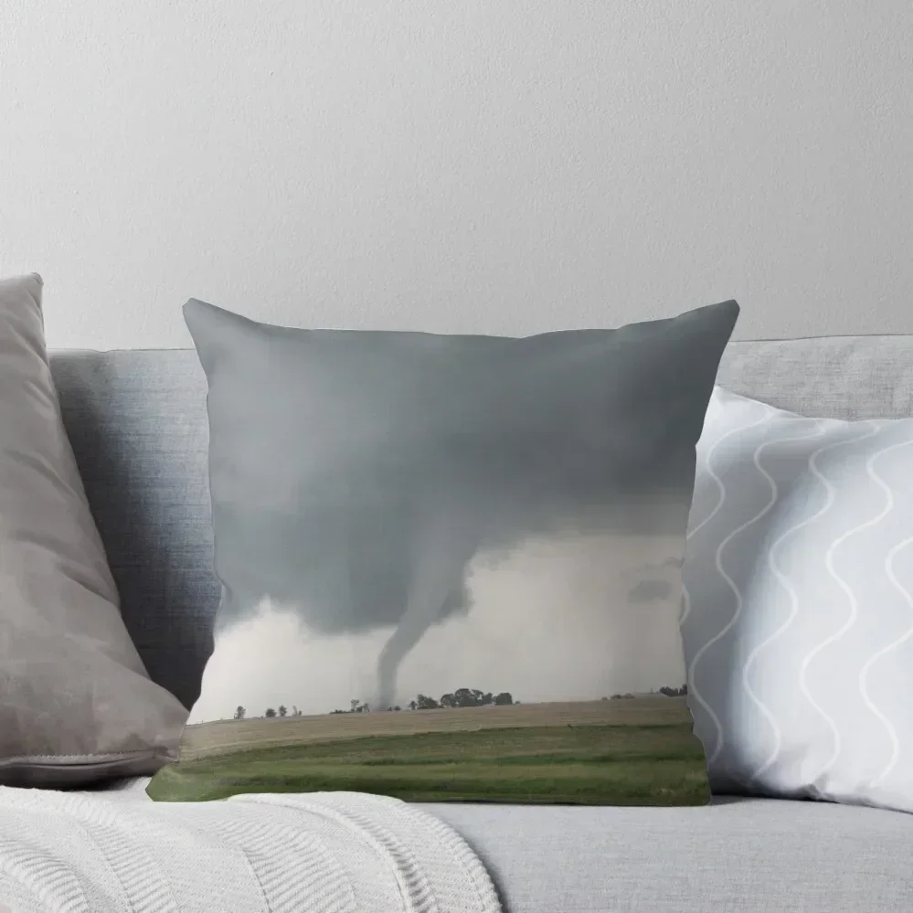 

Field Tornado Throw Pillow christmas supplies Cusions Cover pillow