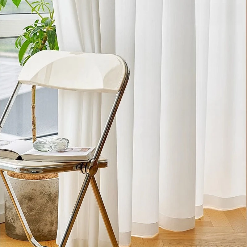 Anti-scratch Cat-scratch Phantom Gauze Is Light-proof and Opaque for Privacy Custom Size Curtains for Living Dining Room Bedroom