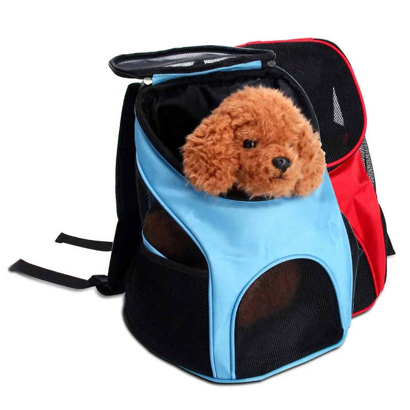 Luxury Pet Dog Cat Backpack Black Hiking Dog Backpack