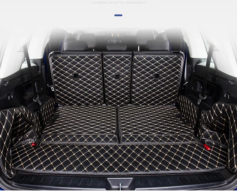 High quality! Custom car trunk mats for Mercedes Benz EQB 7 seats 2024-2022 durable boot carpets cargo liner cover for EQB 2023