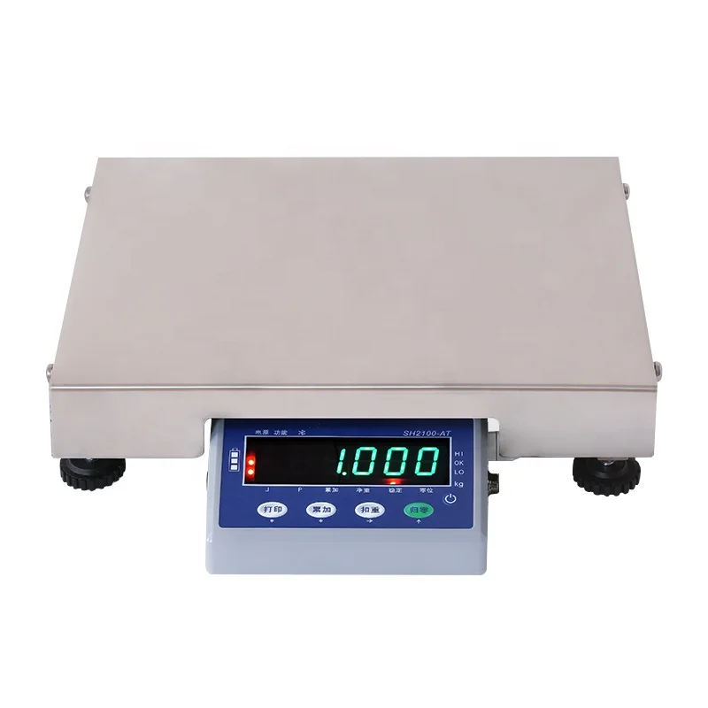 

SOHE AT-B 6-30kg Voice Announcement Electronic Table Weighing Scale Industrial Weighing Scale