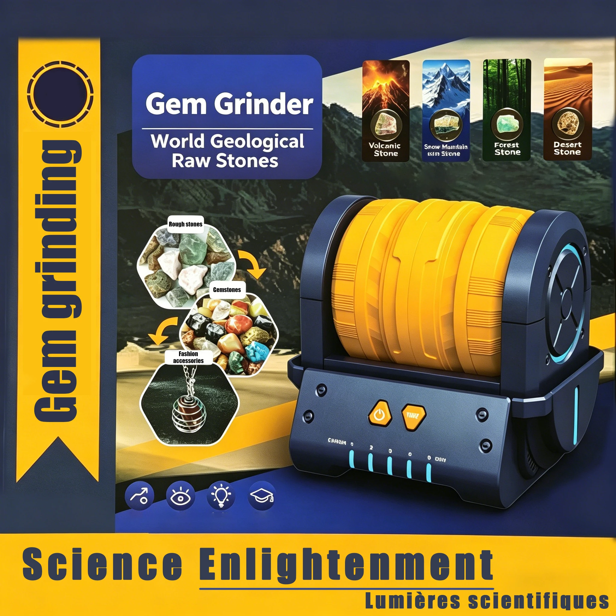 children's-professional-rock-polishing-kit-with-soundproof-cover-stem-science-education-toy-diy-gem-polishing-with-raw-stone-san