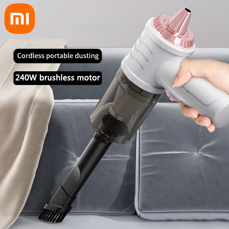 Xiaomi Aspirapolvere per auto 240W Potente aspirapolvere Motore brushless ad alta potenza Aspirapolvere portatile per detriti peli di animali