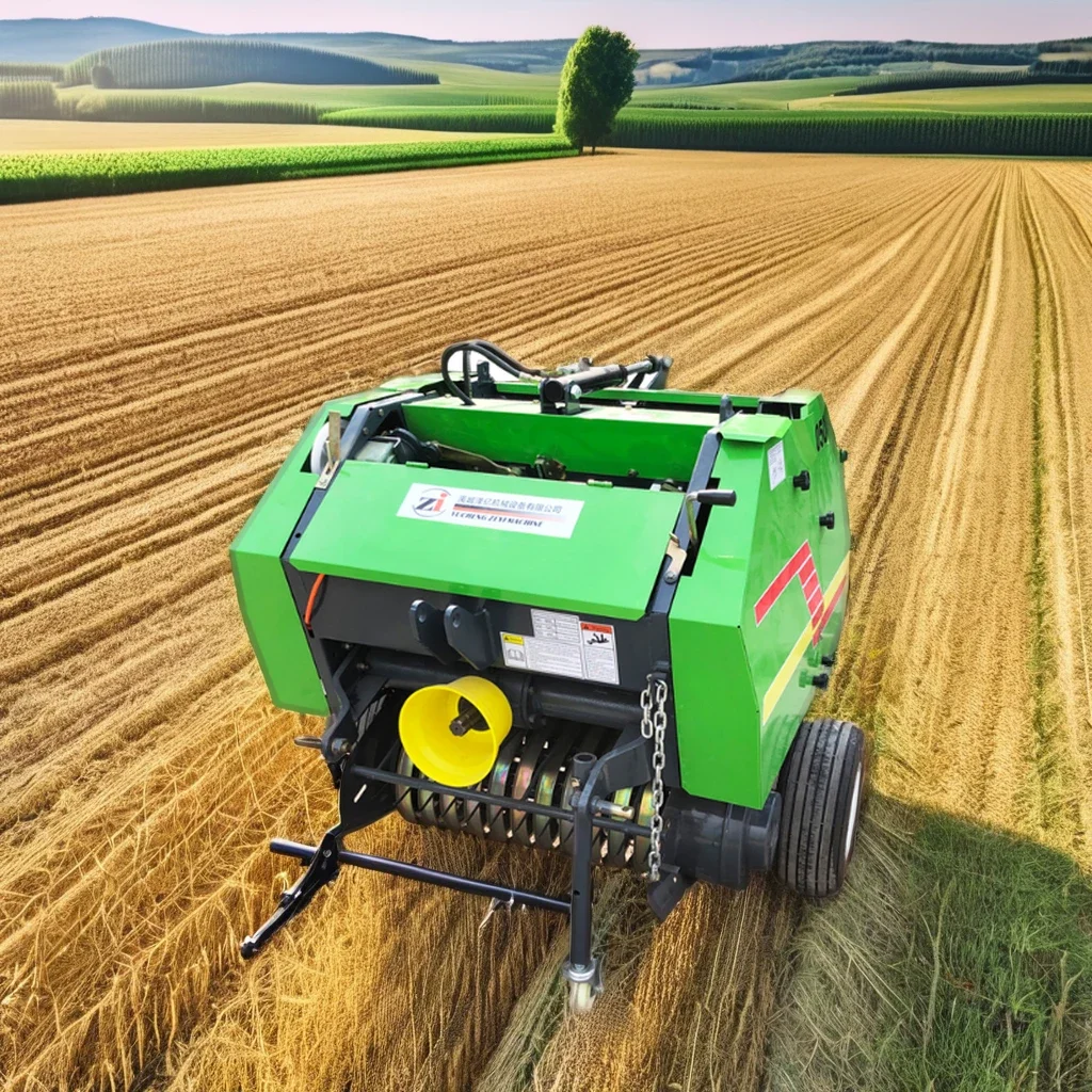 Hot Selling Circular Hay Baler Factory Direct Farm Machines