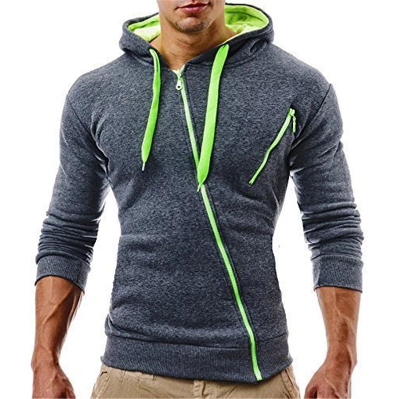 

Pop fashion men hoodies zipper for Spring Autumn Male Casual Hoodies Sweatshirts Men's Solid Color Hoodies Sweatshirt Tops