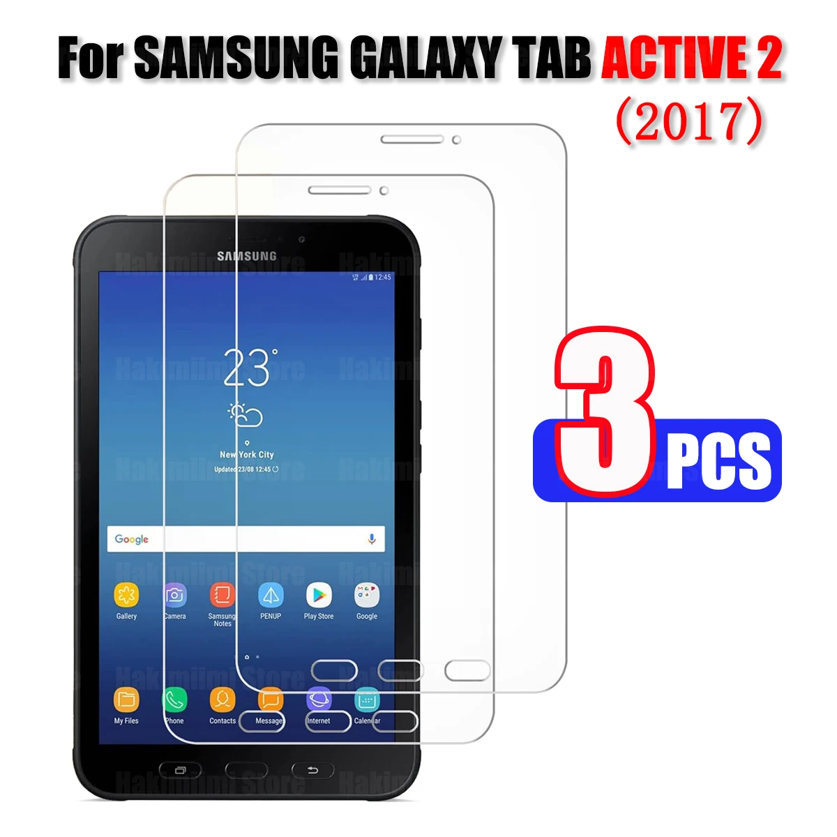 

For Samsung Galaxy Tab Active 2 (2017) 8 Inch Screen Protector 9H Explosion-Proof Tempered Glass film for Active2 8"