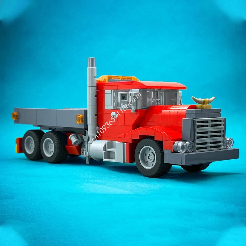 

416pcs MOC Big Pete Tow Truck City Champion Building Blocks Christmas Construction Toys Gift Holiday Themed Limited Gift