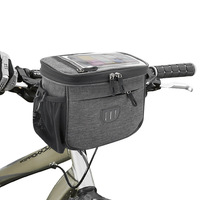 Bike & Skateboard Handlebar Bag - Folding Front Pouch, Balance Bike Head Pack, Cycling Riding Bag