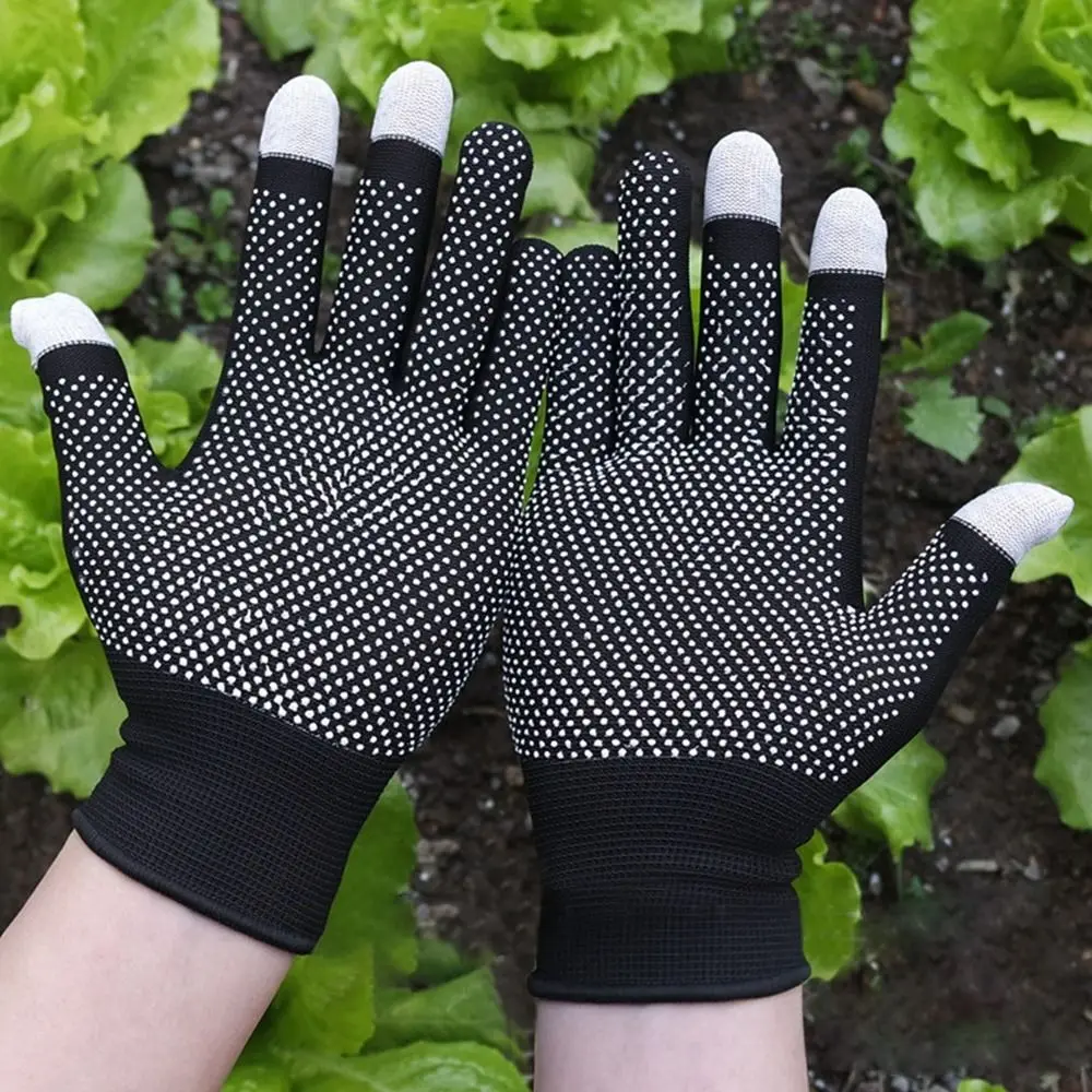 Durable Multicolor Work Safe Gloves Nylon Wear Resistant Touch Screen Glove Anti-slip Sport Supplies Ridding Gloves Sport