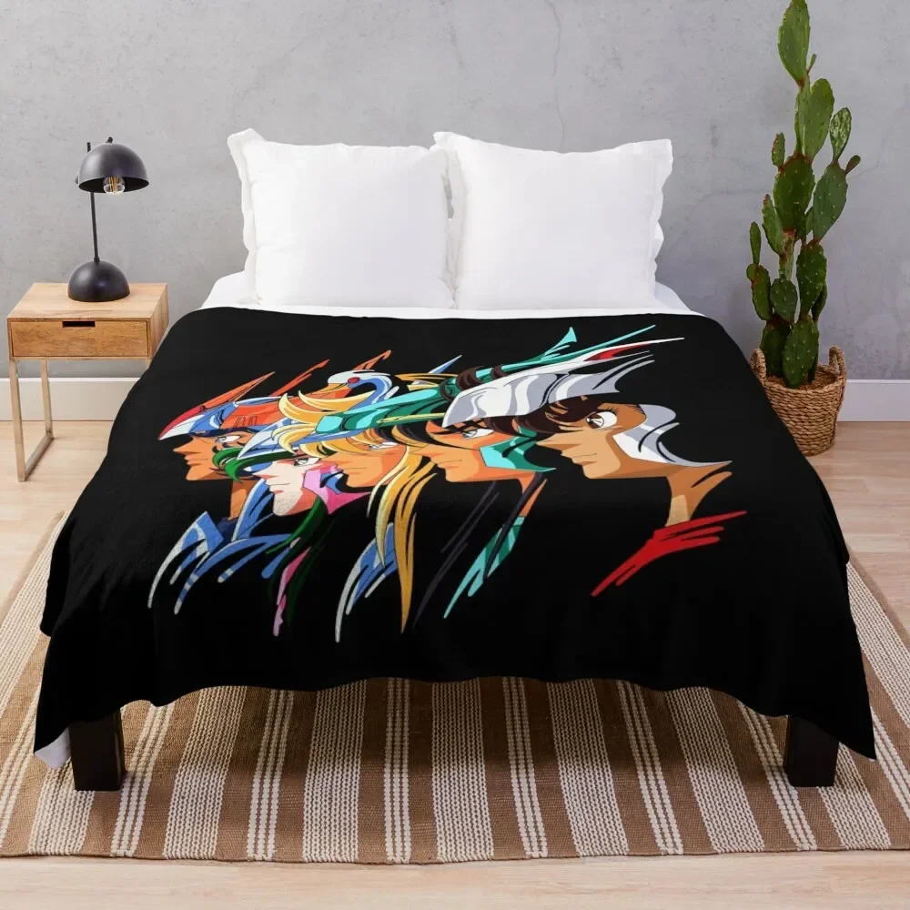 

Caballeros del zodiaco - Bronze saints #3 Throw Blanket Soft Big Sofas Retros Blankets