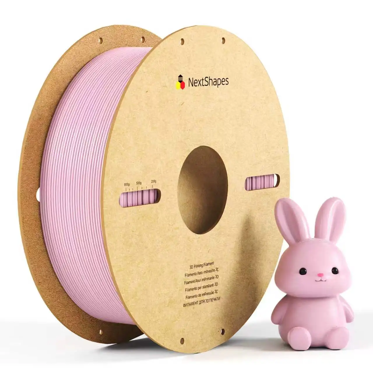 Filament PETG NextShapes 1,75±0,02mm do drukarek 3D, wysoka wytrzymałość, szpula 1KG, kompatybilny z drukarkami 3D Bambu Lab, Creality, Anycubic. — zdjęcie produktu 7