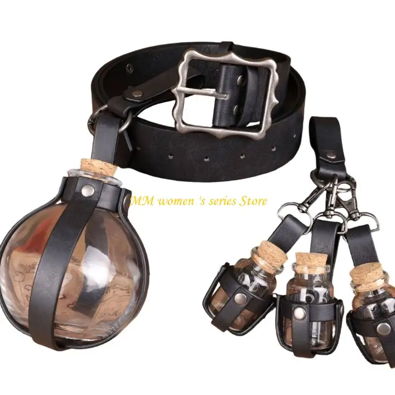 Q39C ผู้ชาย Renaissances เครื่องแต่งกายไวกิ้งยุคกลางเครื่องแต่งกายอุปกรณ์เสริมชุดสำหรับฮาโลวีน