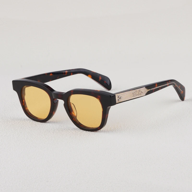

JMM JULIEN Round Acetate Sunglasses Luxury Classical Men and Women High Quality Brand Designer Optical UV400 Outdoor Eyeglasses