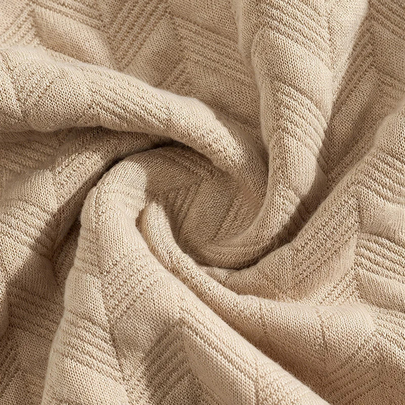 Herren-Poloshirt mit strukturiertem Jacquard-Muster, kurzärmelig, lockere Passform, vielseitig einsetzbar, für den Alltag, für den Urlaub, für die Freizeit, für den Sommer, Freizeitoberteile – Detail 2