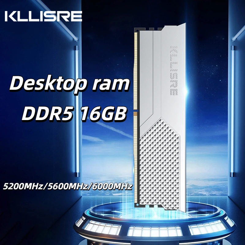 

Kllisre ram DDR5 16GB 5200MHz 5600MHz 16G 6000MHz DIMM Memory Desktop Memória