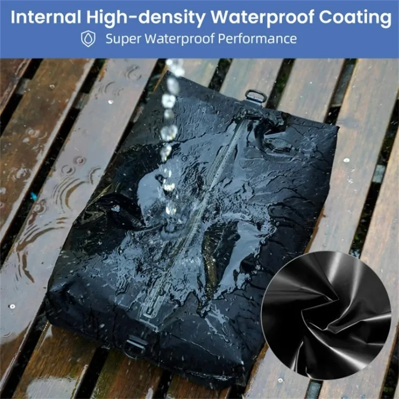 17L Outdoor Vacuum Storage Bag with Air Pump, Reusable Compression Bag for Travel Backpack Luggage gallery 2