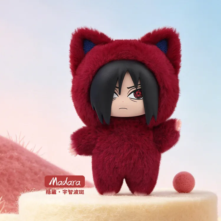 EAKI NARUTO Kitten Land Series V3 Plush Blind Box Naruto Sasuke