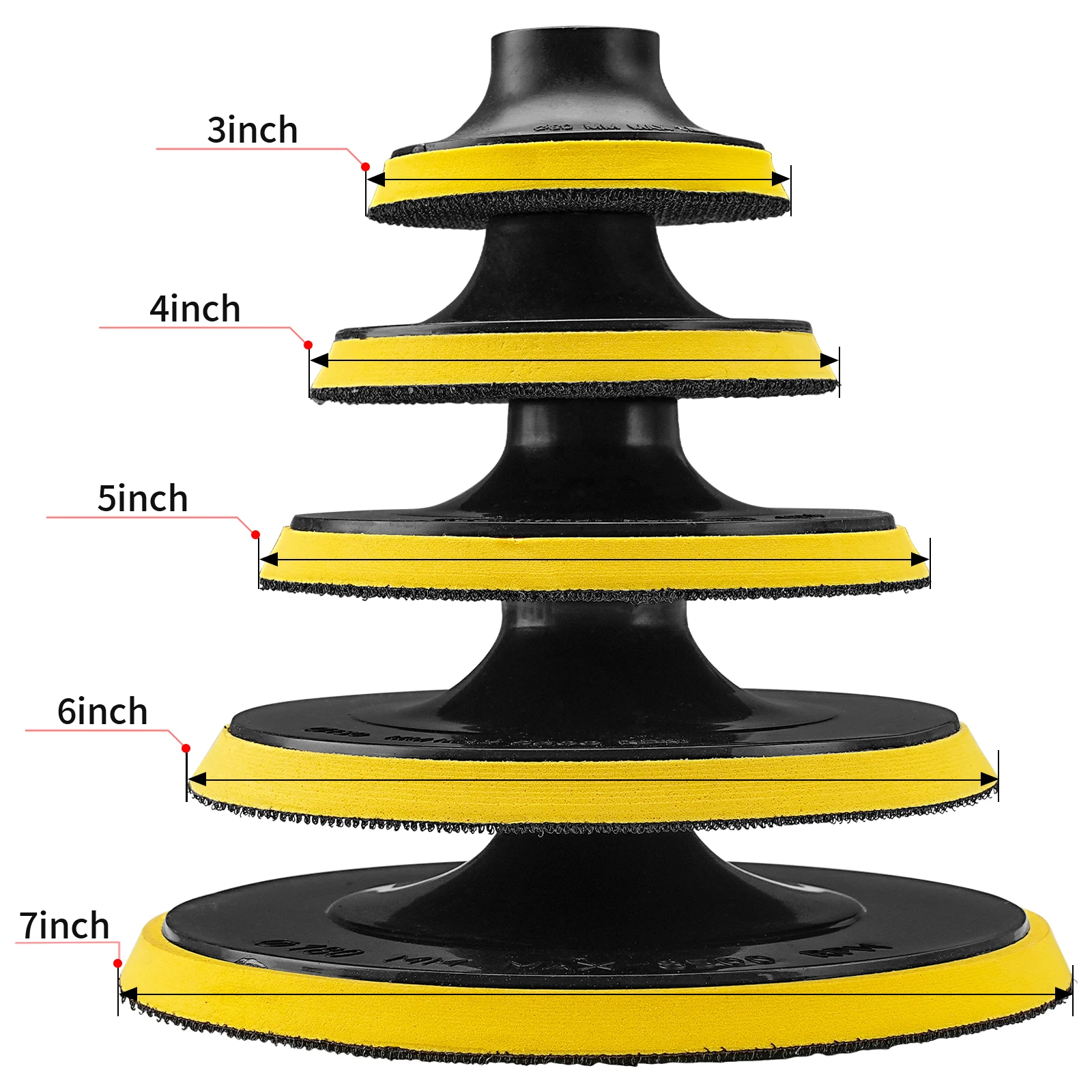 

Самоклеящаяся полировальная пластина SI FANG с резьбовым адаптером M10/14/16 мм, диск-аксессуар для полировальной машины, электрическая шлифовальная машина