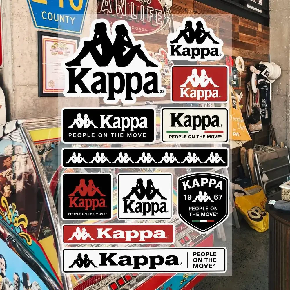 K-appa Waterproof Vinyl Stickers for Car Motorcycle Bike Skateboard Laptop Bottle Phone