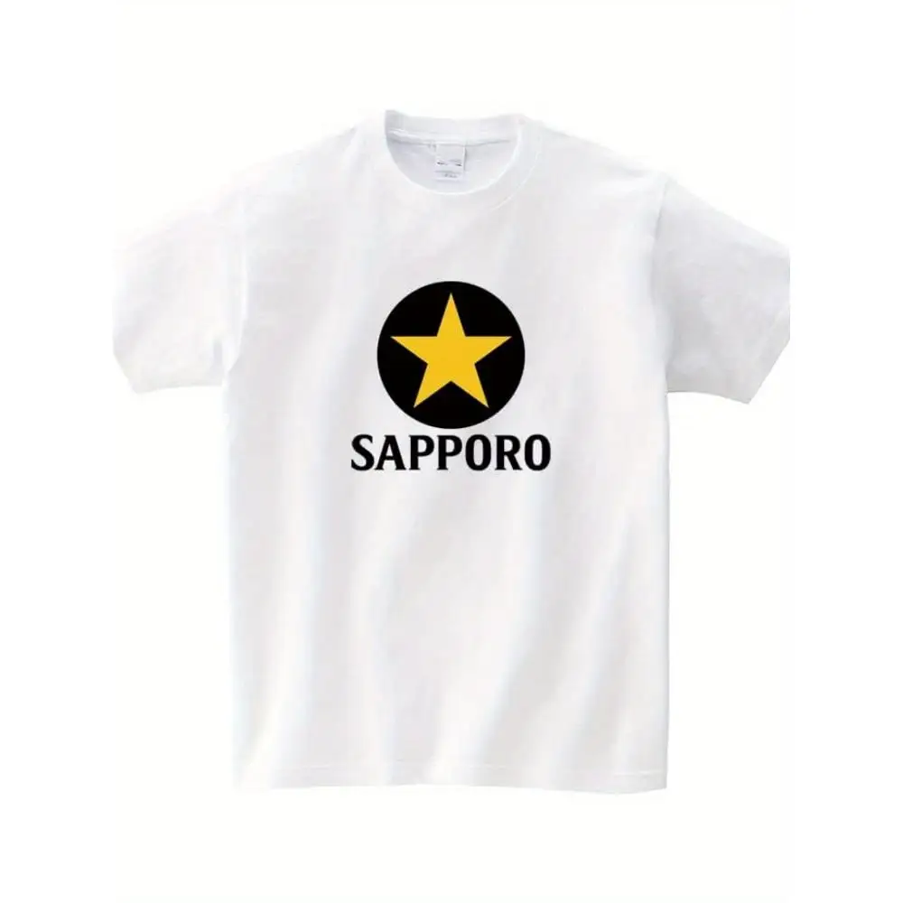 

Men's Printed T-Shirt Short Sleeve Round Neck Summer Outdoor Casual Cotton Breathable Fashion Lightweight Comfortable Machine