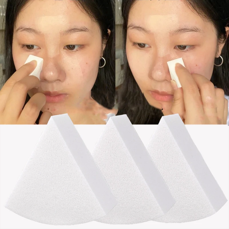 Triangle Shape Makeup Sponge Puff 1/6PCS Soft Dry and Wet Concealer Air Cushion Cosmetics Puff Professional Detail Make Up Tool