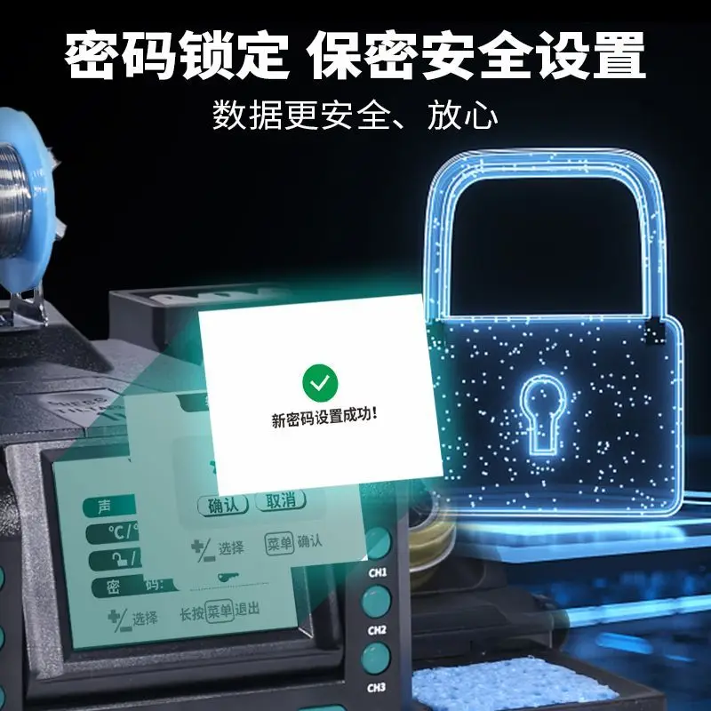 Intelligent high-frequency welding dual-station movable domestic constant temperature multi-function welding table