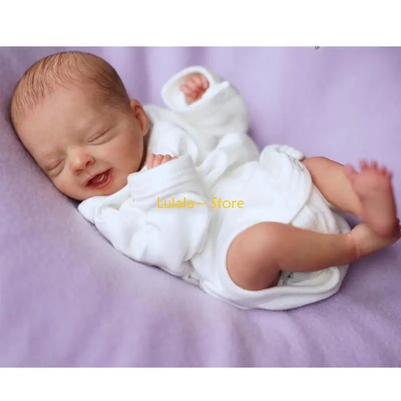 

Y4QA 11in DIY Simulated Baby for Doll Vinyl Made Realistic Infant Pleasant