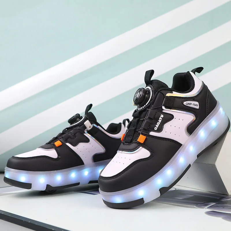 

Roller Sneakers for Students & Kids: Lightweight Wheeled Sneakers – Boys', Girls' & Teens' Roller Skates