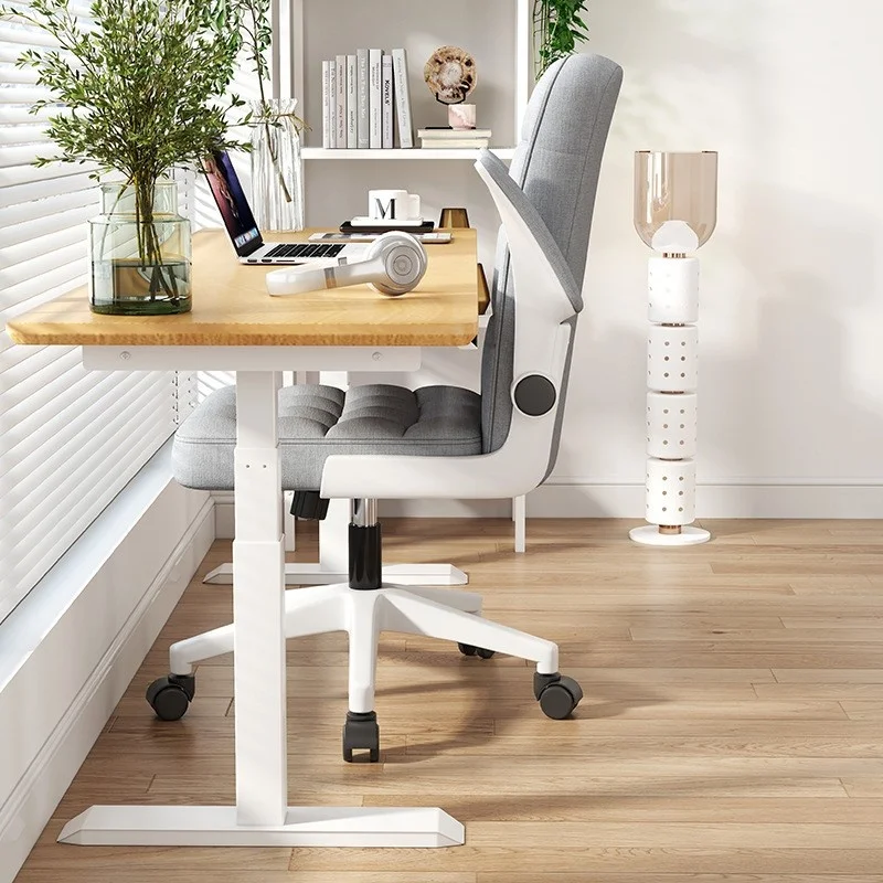 Comfortable Home Computer Chair Office Sitting For A Long Time Without Fatigue Waist Lifting Learning Swivel Chair Backrest